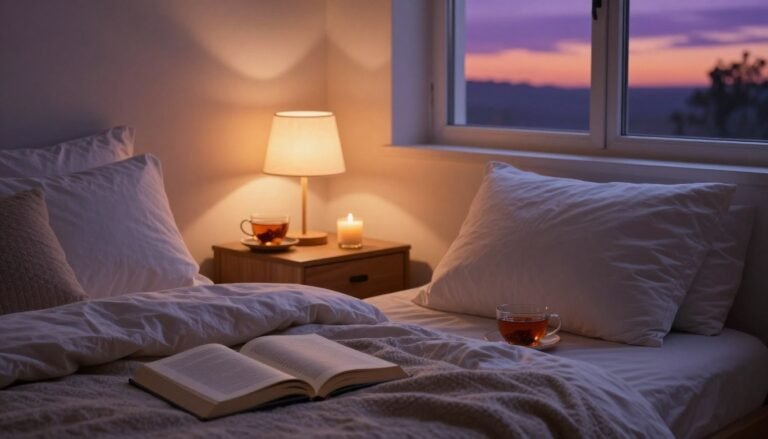 evening routine for sleep